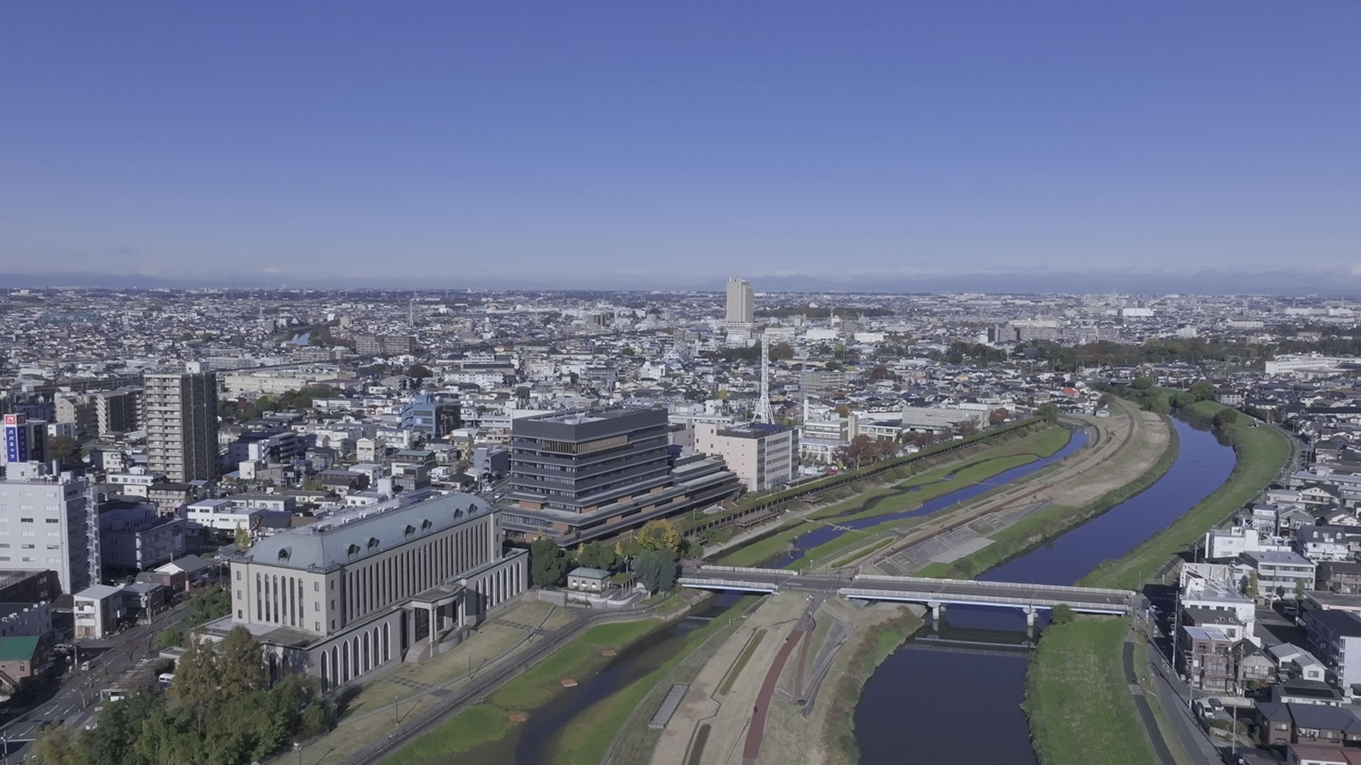 越谷市の景観